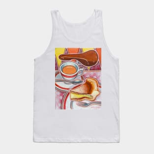 Eroica Britannia and Bakewell Pudding on Pink Tank Top